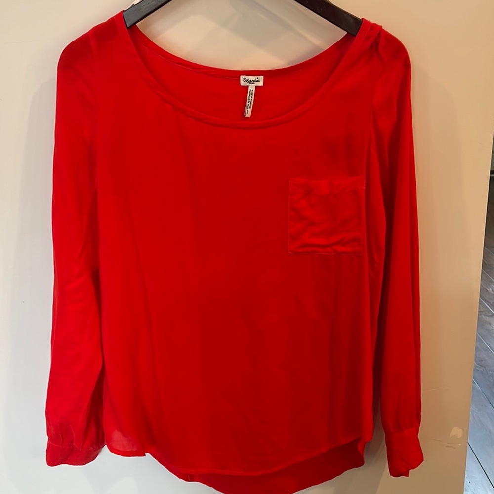 Splendid long sleeve blouse